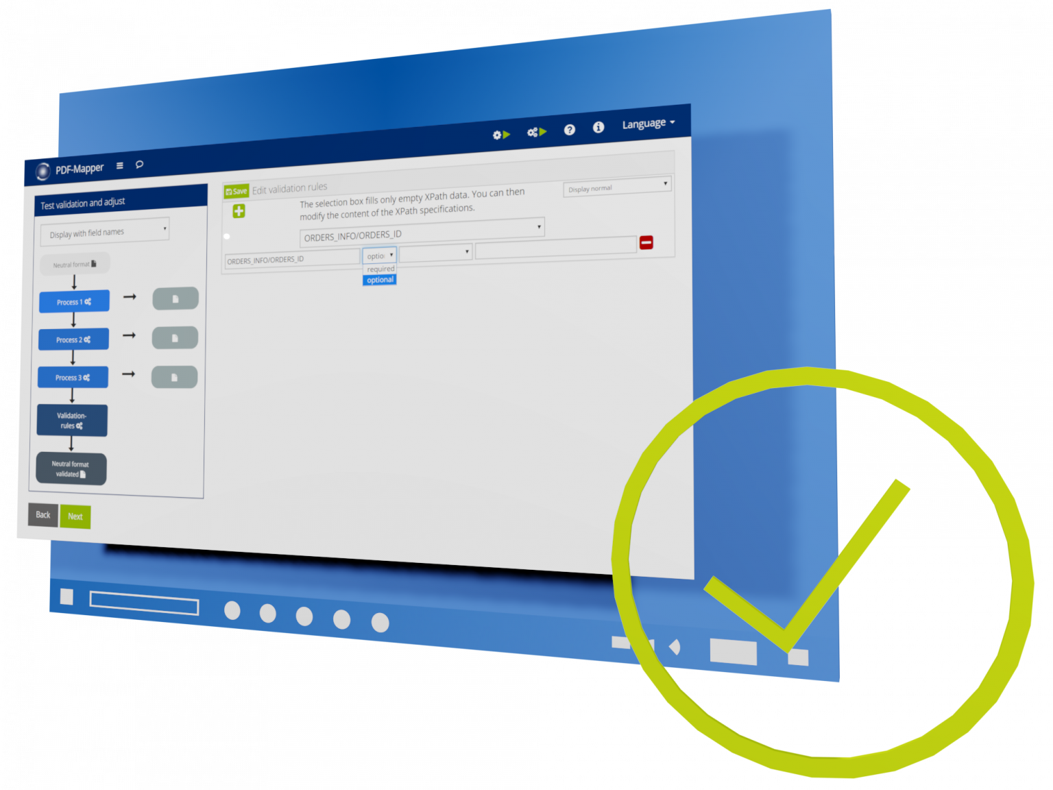 Automatic Validation PDFMapper